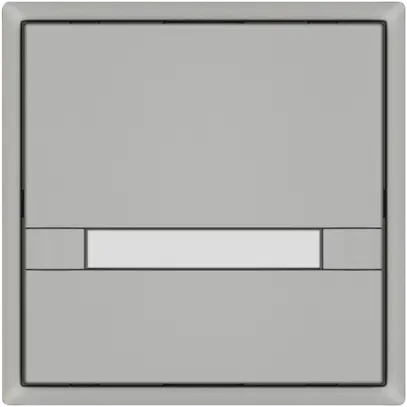 Poussoir KNX RGB EDIZIO.liv SNAPFIX® capteur temp.s.LED étiqu.1× comm.2T grc 