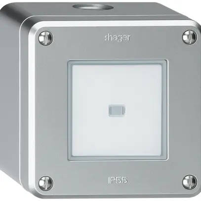 Interrupteur AP robusto IP55 schéma 6 lumineux aluminium 