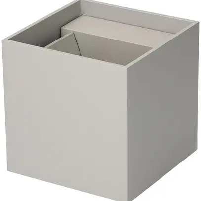 Applique LED maxLUCE BIG-BOX 6W 500lm 3000K 90° IP54 gris 