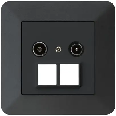 Prise d'antenne ENC R/TV HMS kallysto.trend 19dB noir 