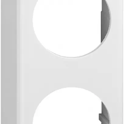 Coperchio AP FH per 2×1 bianco 