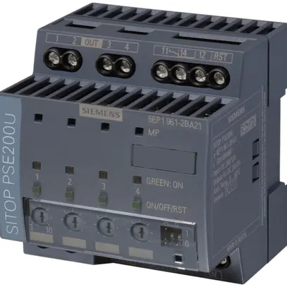 Modulo di selettività Siemens SITOP PSE200U, 24VDC/40A (4×10A) 