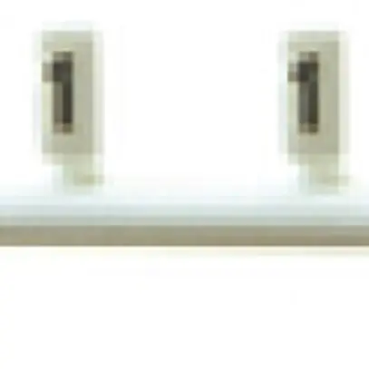 Baguette indicatrice Woertz blanc inscription: U 