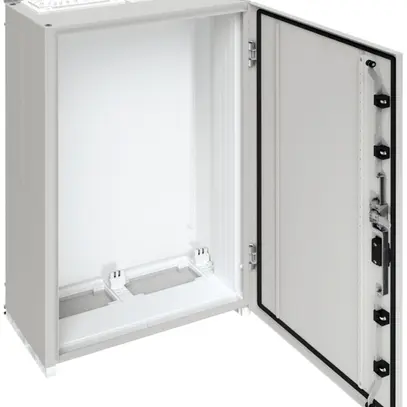 Wandschrank Hager univers mit Volltür SK II IP55 950×550×275mm RAL 7035 