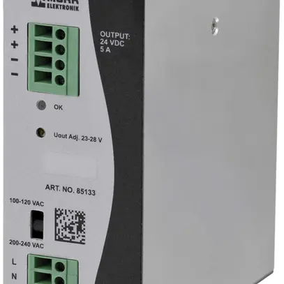Alimentation à découpage INC Murrelektronik EcoRail2 monophasé 24VDC 5A 