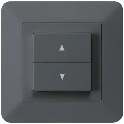 Interrupteur pour stores ENC kallysto.trend avec 2 touches an bornes enfichables 