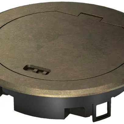 Coperchio Hager per BSR02 metallo ottone 