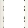 Cadre de recouvrement EDIZIOdue prestige pour KNX-Panel 7" aluminium blanc 