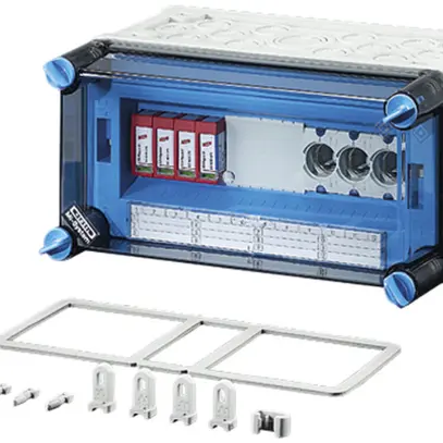 Scatola di prot.PV ENYSUN con scaricatore tensione tipo 2 