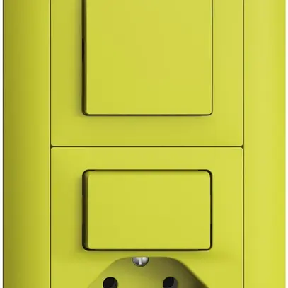 Combinaison ENC EDIZIOdue 3/1P+3/T13 lemon 