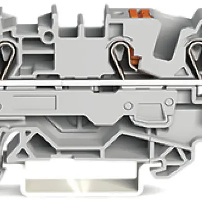 Durchgangsklemme WAGO TopJob-S 6mm² 3L grau Serie 2206 