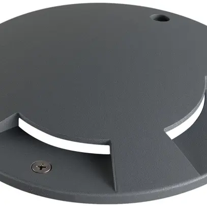 Copertura SLV BIG PLOT alluminio, antracite, IP67, 0.5t, 2 aperture 