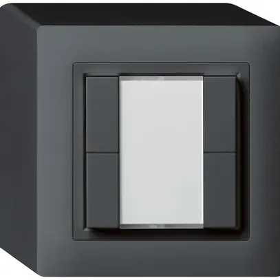 Poussoir universel AP 4×kallysto sans LED anthracite 
