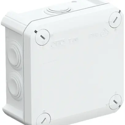 Boîte de dérivation T60 Bettermann blanc pur, sans halog.IP55-IP66 