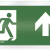 Plaque avec pictogramme ESYLUX pour SLX flèche vers la haut 