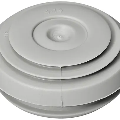 Passe-câble 25mm gris clair IP55 avec membrane à gradins 
