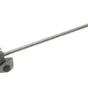 Anschliessgarnitur lang Flury FE 71, Inox A4, L=435mm 