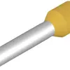 Embout de câble Weidmüller H isolé 6mm² 18mm jaune DIN en vrac 