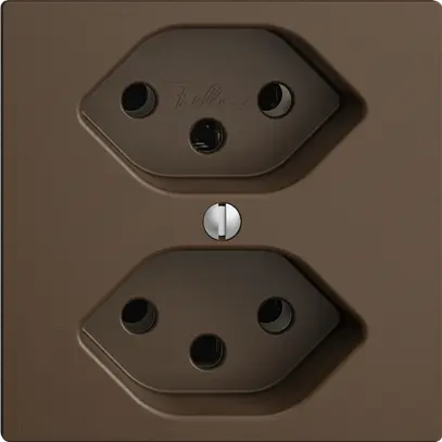 Prise ENC EDIZIOdue 2×T13 coffee 