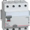 Interrupteur différentiel Legrand DX3standard 4P 400V 63A 0.03A type A 4UM 