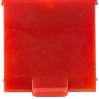 Staubschutzdeckel Dätwyler rot zu Patchpanel 482.6 mm (19") 