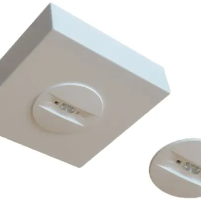 Spot via di fuga Lumatec AL 1×1C-RW1-TA-DM, 1W, autonomia 1h, soffitto 