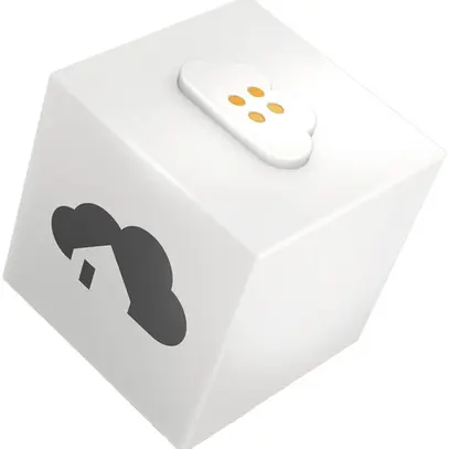 Centrale SmartHome homee Brain Cube, WLAN, 50×50×50mm, bianco 