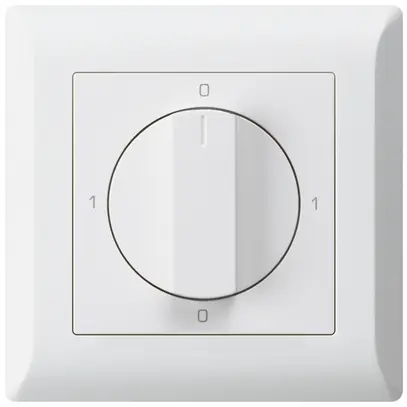 Interruttore rotativo INC kallysto.line 0/3L bianco con manopola 