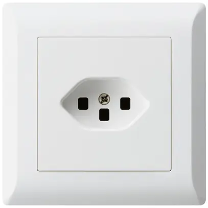 Presa INC kallysto.line T23 bianco con morsetti ad innesto 