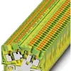 Borne de protection 0.14…4mm² vert/jaune PTS 2.5-QUATTRO-PE 