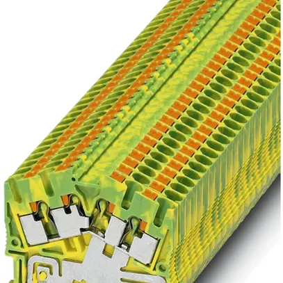 Borne de protection 0.14…4mm² vert/jaune PTS 2.5-QUATTRO-PE 