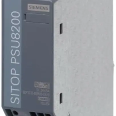 Alimentazione Siemens SITOP PSU8200, IN:120/230VAC, OUT:24VDC/5A 