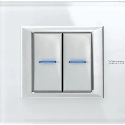 Cadre de recouvrement blanc grd.I 