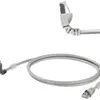 Cavo patch Weidmüller CabinetLine cat.6A LSZH RJ45 angolato 90°/RJ45 1m grigio 