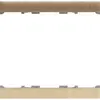 Telaio di copertura EDIZIOdue prestige per KNX-Panel 7" orizz. ott.-champ 
