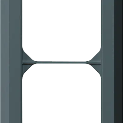Intestazione INC kallysto.line 4×1 antracite verticale 