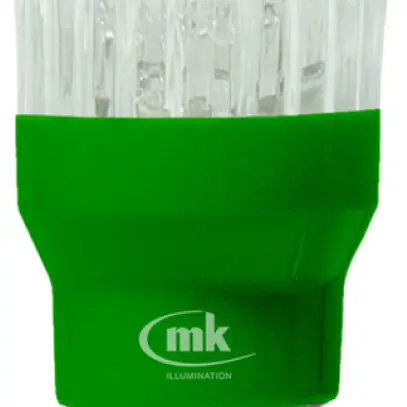 Lampada LED 0.5W 12V verde E14 Bulb MK 