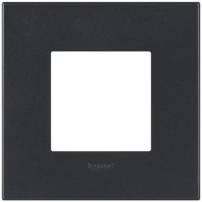 Cadre de recouvrement ATO 1×1 module gris graphite pour combi 