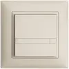 Pulsante INC KNX 1×EDIZIOdue colore crema RGB senza LED con inserto carta 