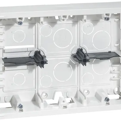Scatola AP MOS 2×3×2 moduli bianco p=46mm 