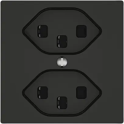 Presa EDIZIO.liv SNAPFIX® 2×T23 ne 