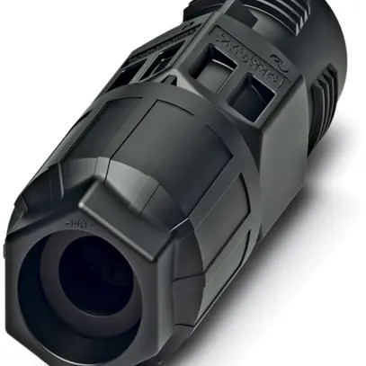 Connettore QUICKON 2LPE 0.5…1.5mm² Ø4…9mm 1×dado nero 