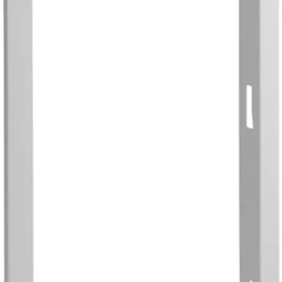 Cornice senza porta Hager volta 3-file 348×630×9mm IP30 bianco puro 