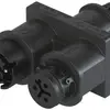 Bloc de distribution Wieland RST08i3VL2P1YF V SW noir 