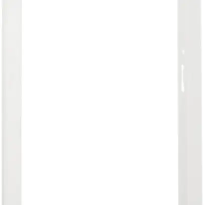 Cornice senza porta Hager volta 5-file 348×880×9mm IP30 bianco puro 