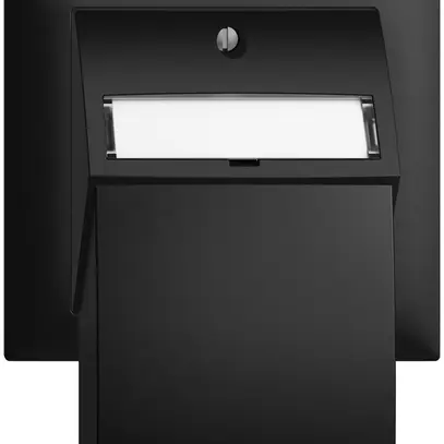 Kit de montage INC Edue FKE, avec capot de sortie droite, pour 2×Keystone, noir 