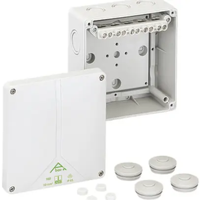 Scatola derivazione AP Abox-i 100 PC, 10mm², 140×140×79mm, IP65 