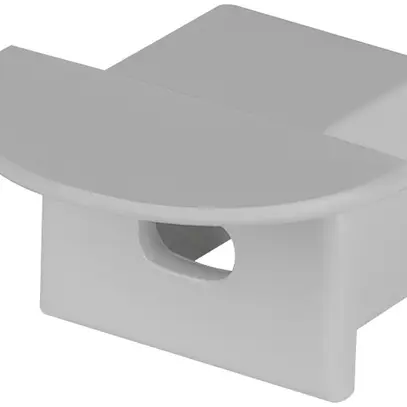 Elemento terminale LDV PM01/EC/H, p.profilo a flangia PM01, con ingresso, gr 