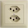 Prise ENC 2×T23 16A EDIZIOdue vanille, avec bornes enf. 