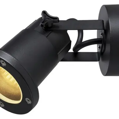 Plafoniera/lpda a muro SLV NAUTILUS GU10 11W IP54 Ø98×170mm nero 